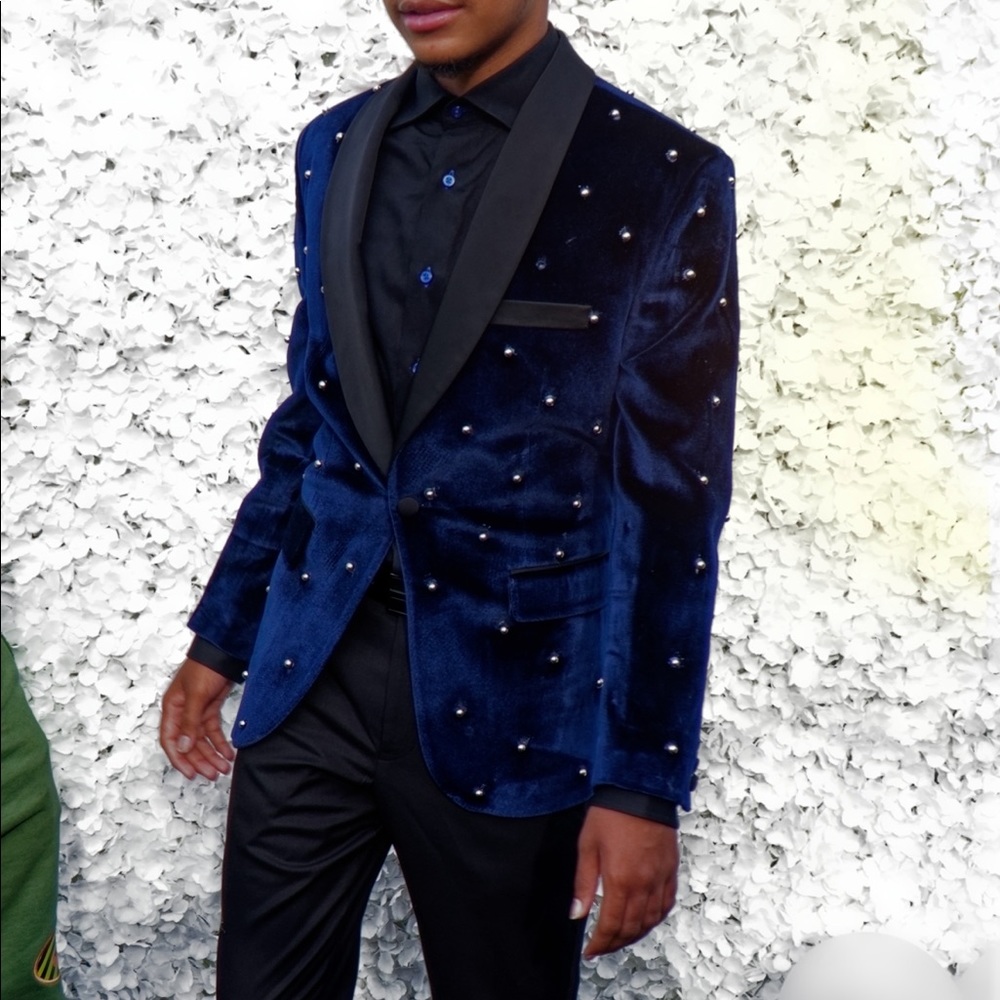 Custom made prom suit